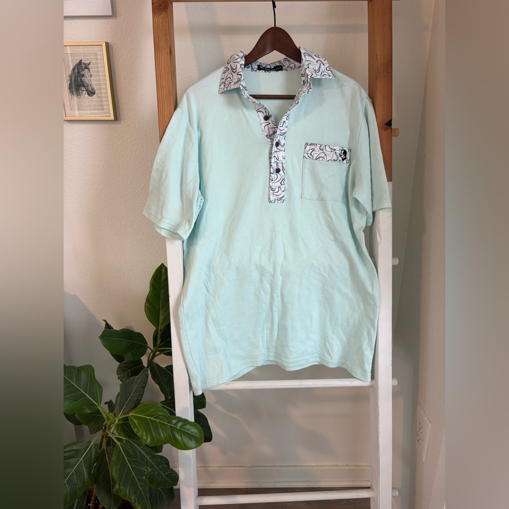 Nation Golf Co. Hard Collar Golf Polo
